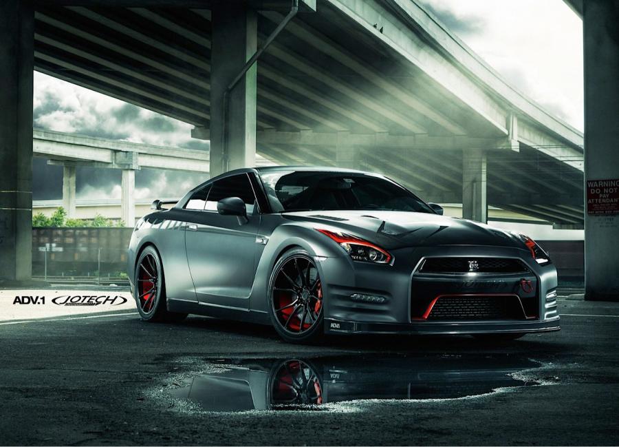 Nissan GT-R by Jotech Motorsports and EVS Motors on ADV.1 Wheels (MV1CS) '2015